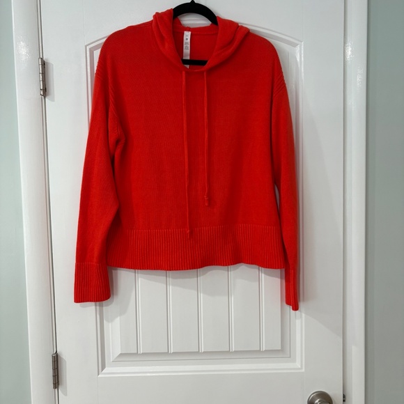 Lululemon Double Knit Sweater Hoodie Autumn Red - Picture 4 of 9